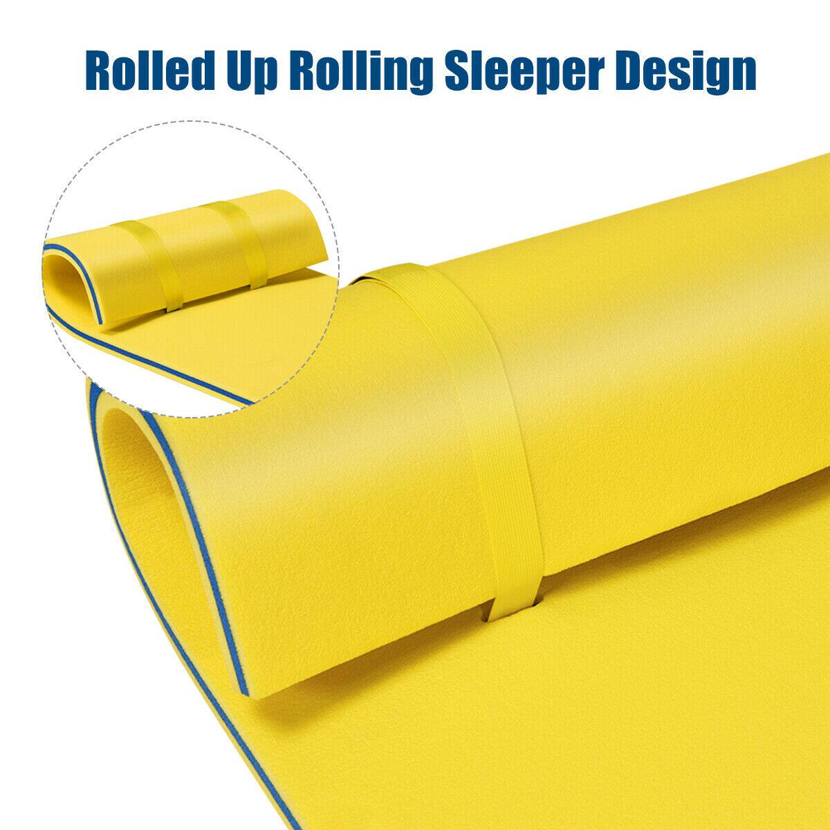 Rolled Up Rolling Sleeper Design