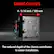 SHORT CHASSIS
4 - 5/16 inch / 109 mm
The reduced depth of the chassis contributes to easier installation.