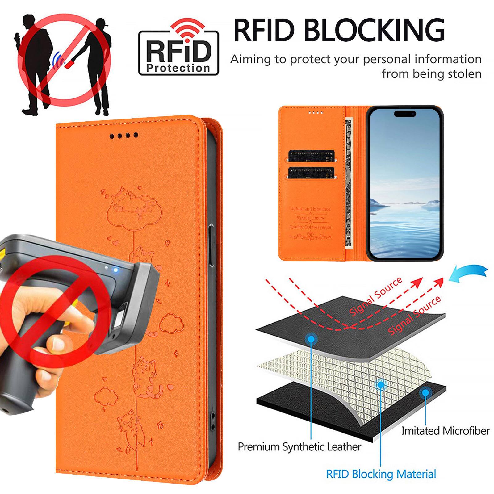 RFID BLOCKING  
Aiming to protect your personal information from being stolen  

Nature and Elegance  
Simple Luxury  
Quality Confidence  

Premium Synthetic Leather  
Imitated Microfiber  
RFID Blocking Material