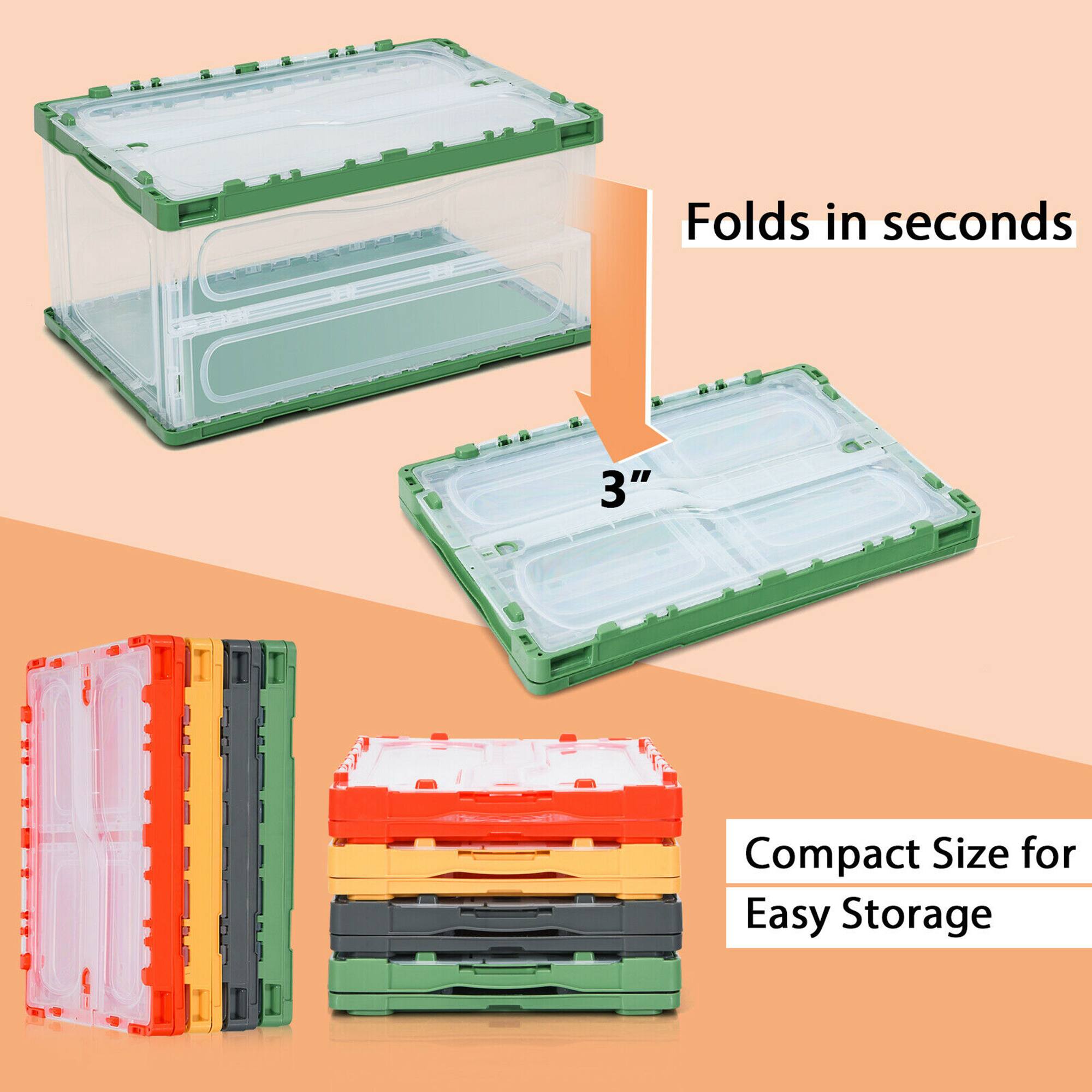 Folds in seconds  
3" Compact Size for Easy Storage