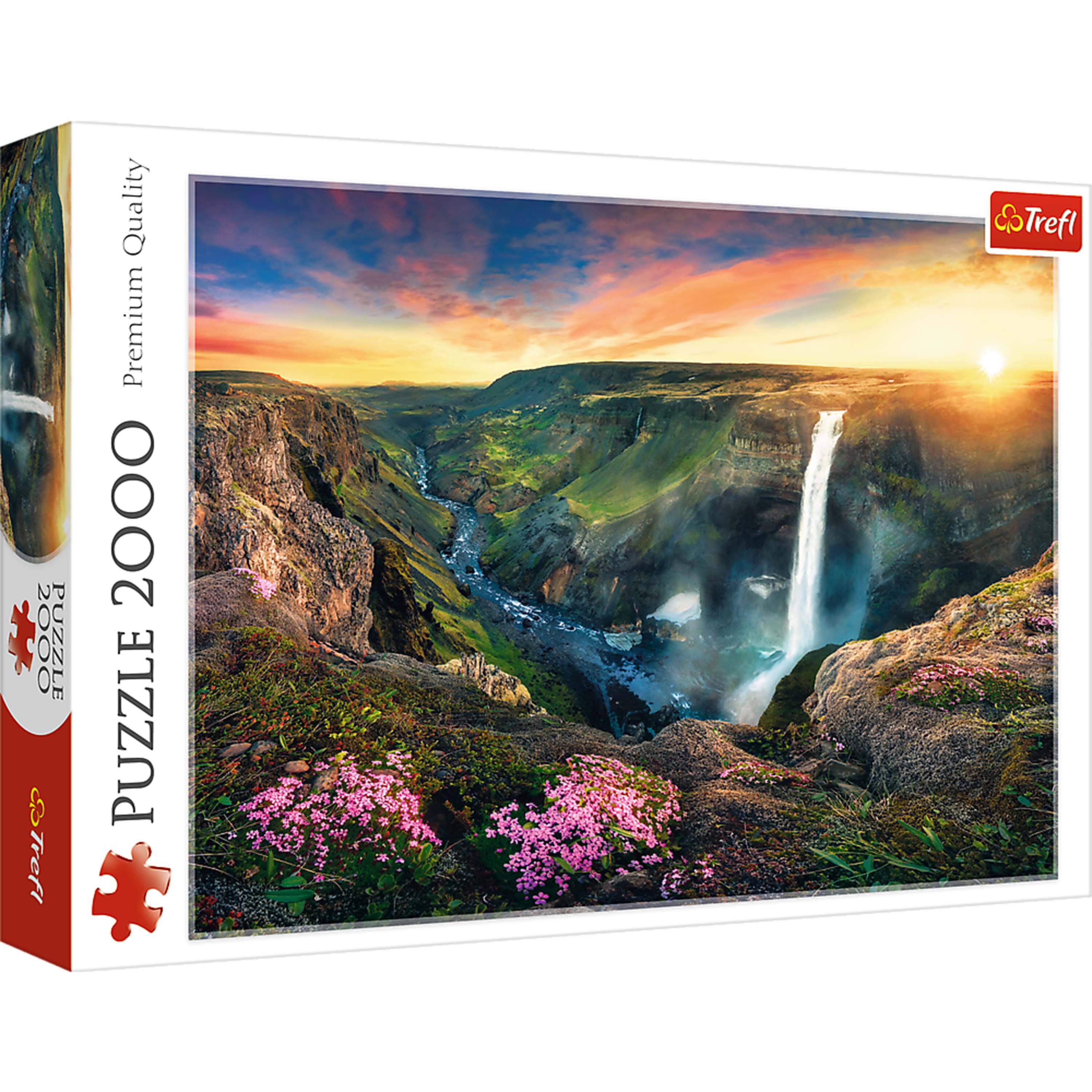 Trefl - Red 2000 Piece Puzzle - Háifoss Waterfall, Iceland price history on PriceWatchPro