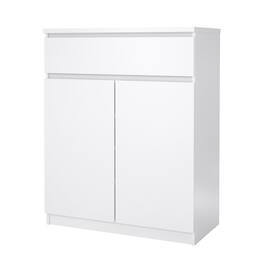 Tvilum - Scottsdale 1 Drawer, 2 Door Sideboard High Gloss - White
