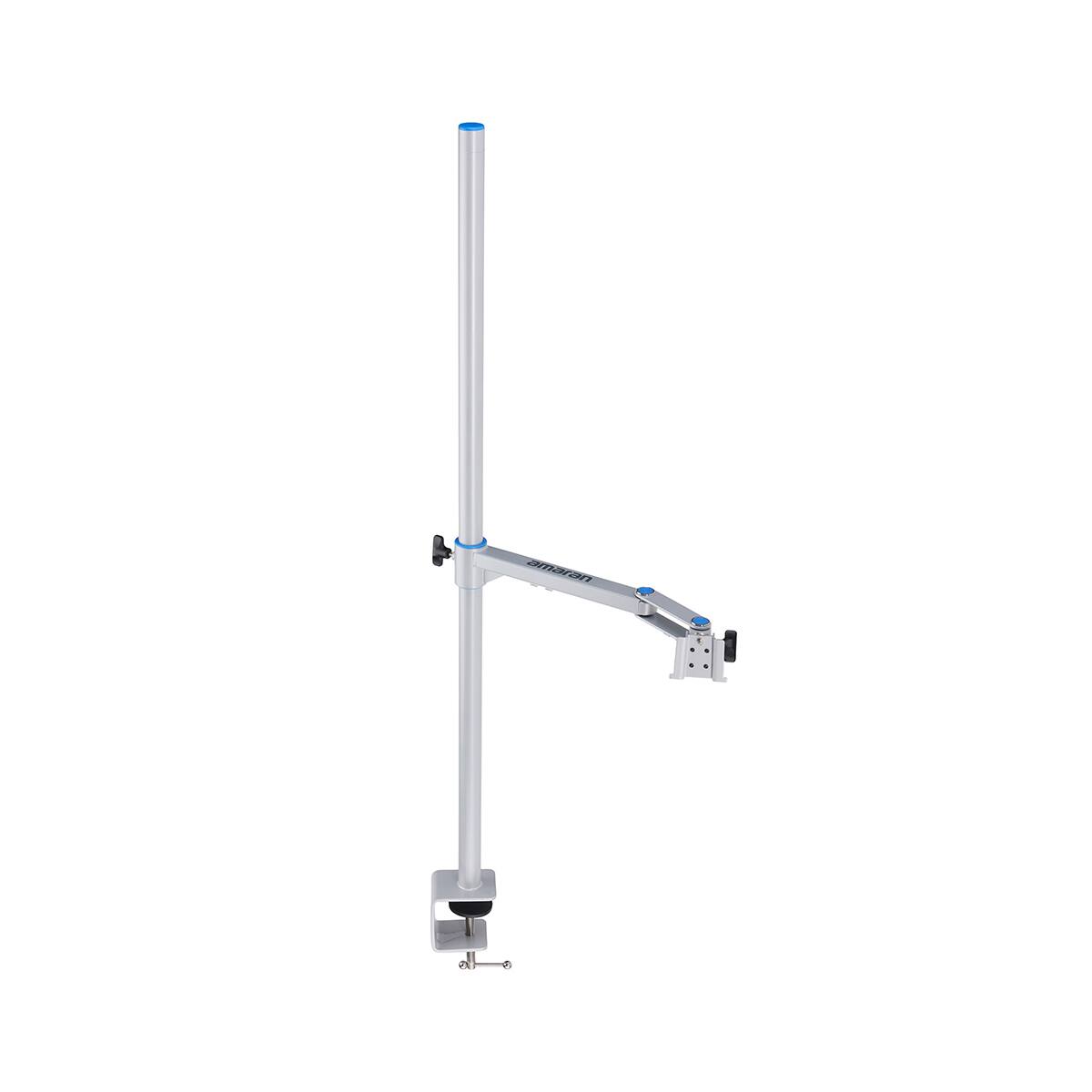 Alt View 1. Amaran - amaran Verge Desk Clamp Stand, Silver.