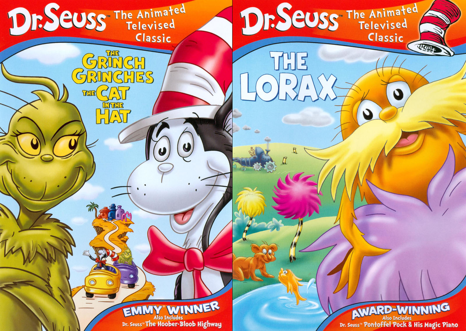 Best Buy Grinch Grinches The Cat In The Hat The Lorax P S Dvd
