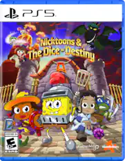 P PS5 R Nicktoons & Dice OF The Destiny EVERYONE 10+ E 10+ + ESRB GameMill nickelodeon entertainment 1