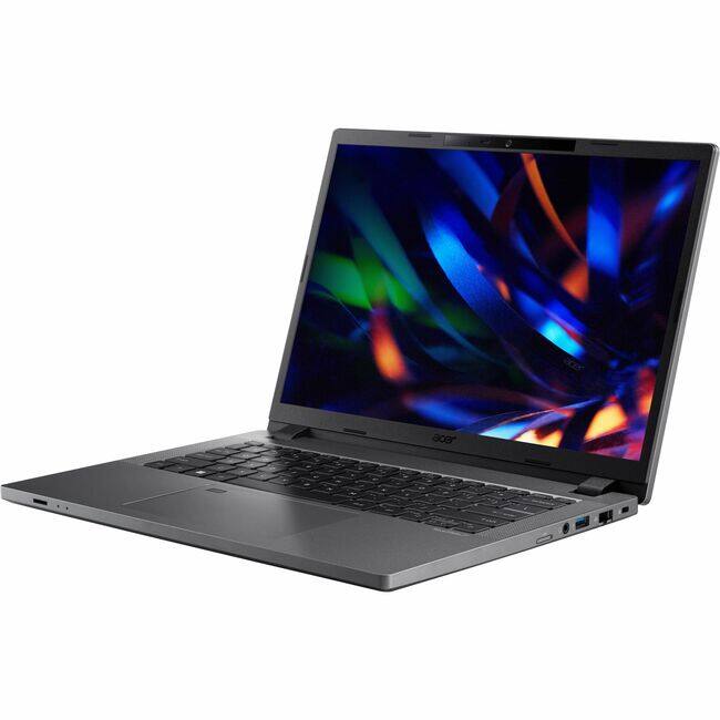 Front. Acer - Acer TravelMate P2 14 P214-55 TMP214-55-53ZF 14" Notebook - WUXGA - 60 Hz - Intel Core i5 13th Gen i5-1335U - 16 GB - Iron.