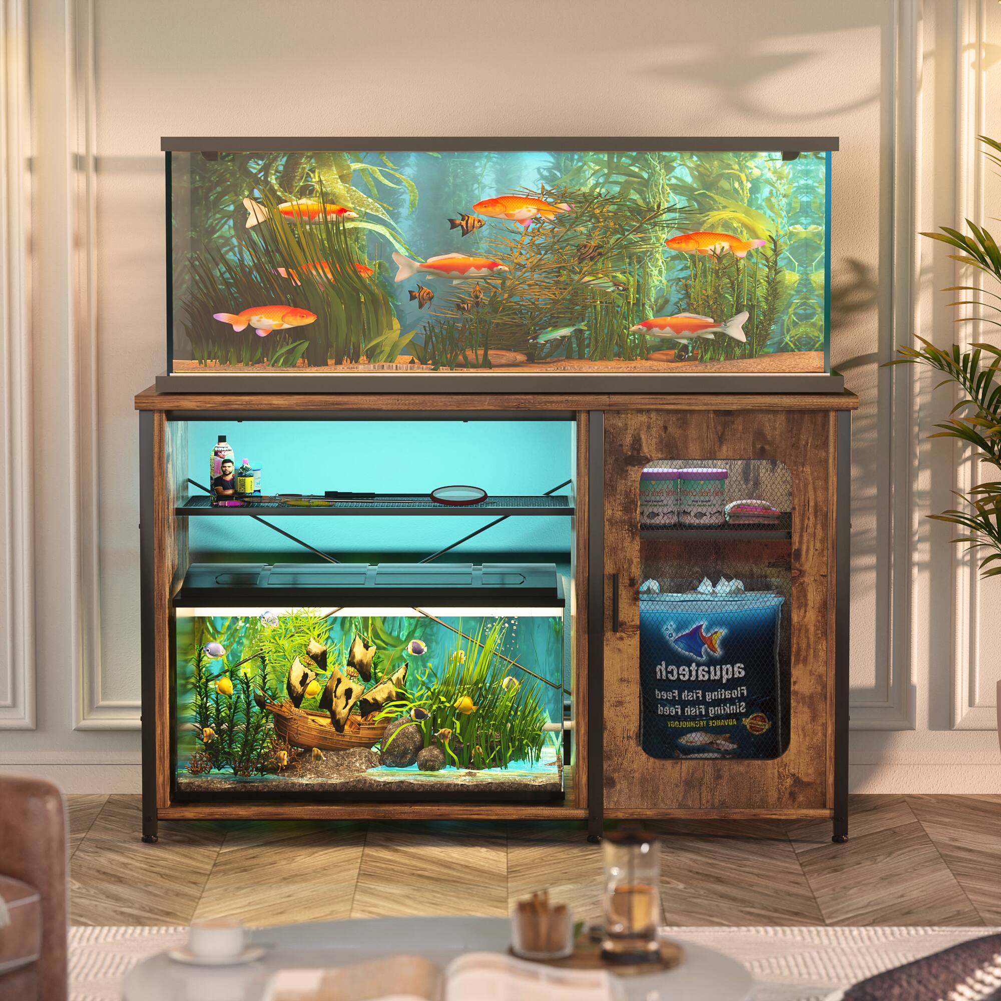 Aquatech Feed Fish Floating Febs Fish Sinking DA Coral