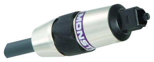  Monster - 400 13.1' Fiber-Optic Cable - Gray