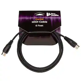FocusProAudio - MIDI Cable (6-Feet)