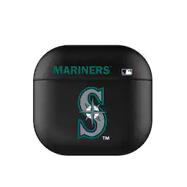 Keyscaper - Seattle Mariners Seattle Mariners Insignia AirPods 4th Generation Case Cover - No Size - Black