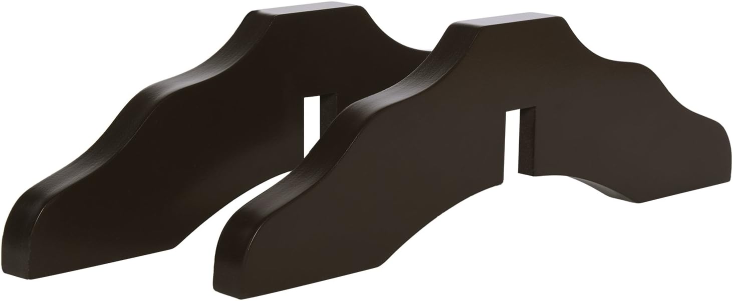 Alt View 5. Arf Pets - Freestanding Dog Gate, 4-Panel Extension, 360° Foldable Dog Gate 80"W x 31.5"H - Espresso.