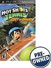 Front Detail. Hot Shots Tennis: Get a Grip — PRE-OWNED - PSP.