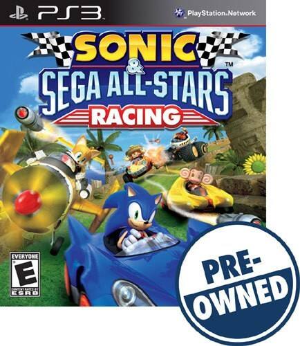 Front. SEGA - Sonic & SEGA All-Stars Racing — PRE-OWNED.