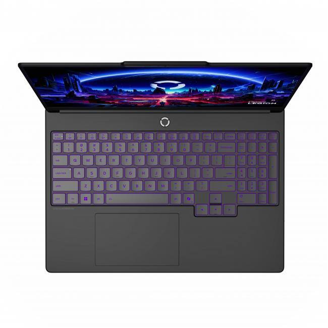 Alt View 5. Lenovo - Lenovo Legion 5i 15.3" OLED WQXGA 165Hz Gaming Notebook Intel Core Ultra 7 251HX 16GB RAM 1TB SSD NVIDIA GeForce RTX - Eclipse Black.