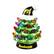 Alt View 1. Evergreen Enterprises - Iowa Hawkeyes 2-Pack 4" Ceramic LED Christmas Tree Set - Multicolor.