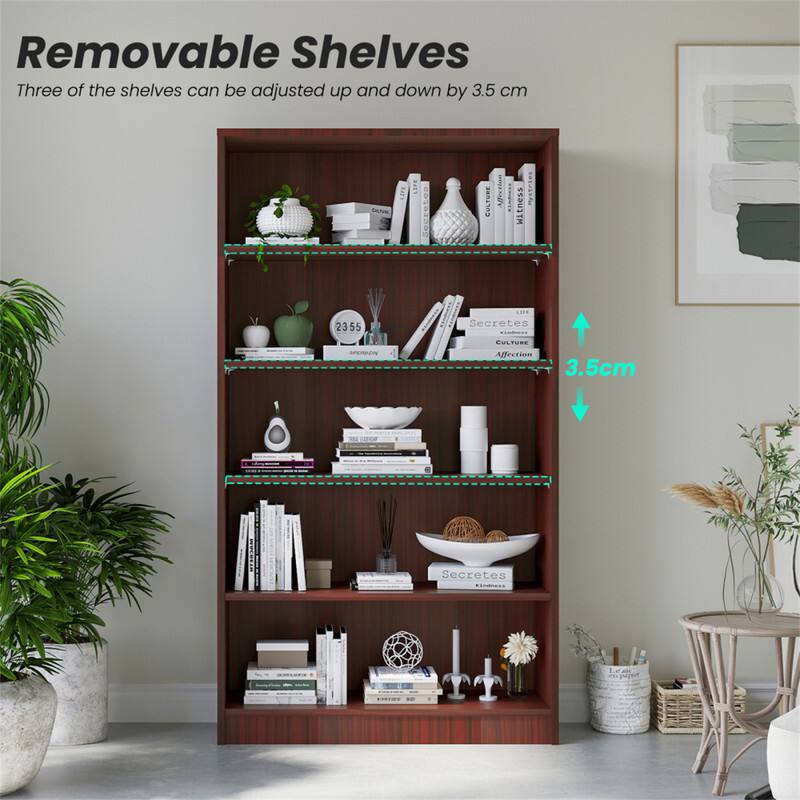 Removable Shelves  
Three of the shelves can be adjusted up and down by 3.5 cm