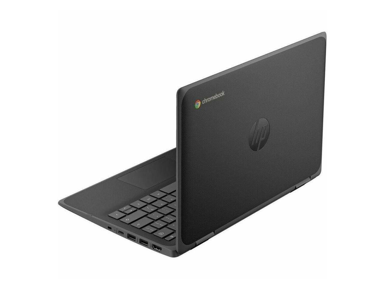 Alt View 9. HP - HP Fortis X360 11.6" Touchscreen Chromebook 8GB 64GB eMMC ChromeOS 9R3A1UTABA - Black.
