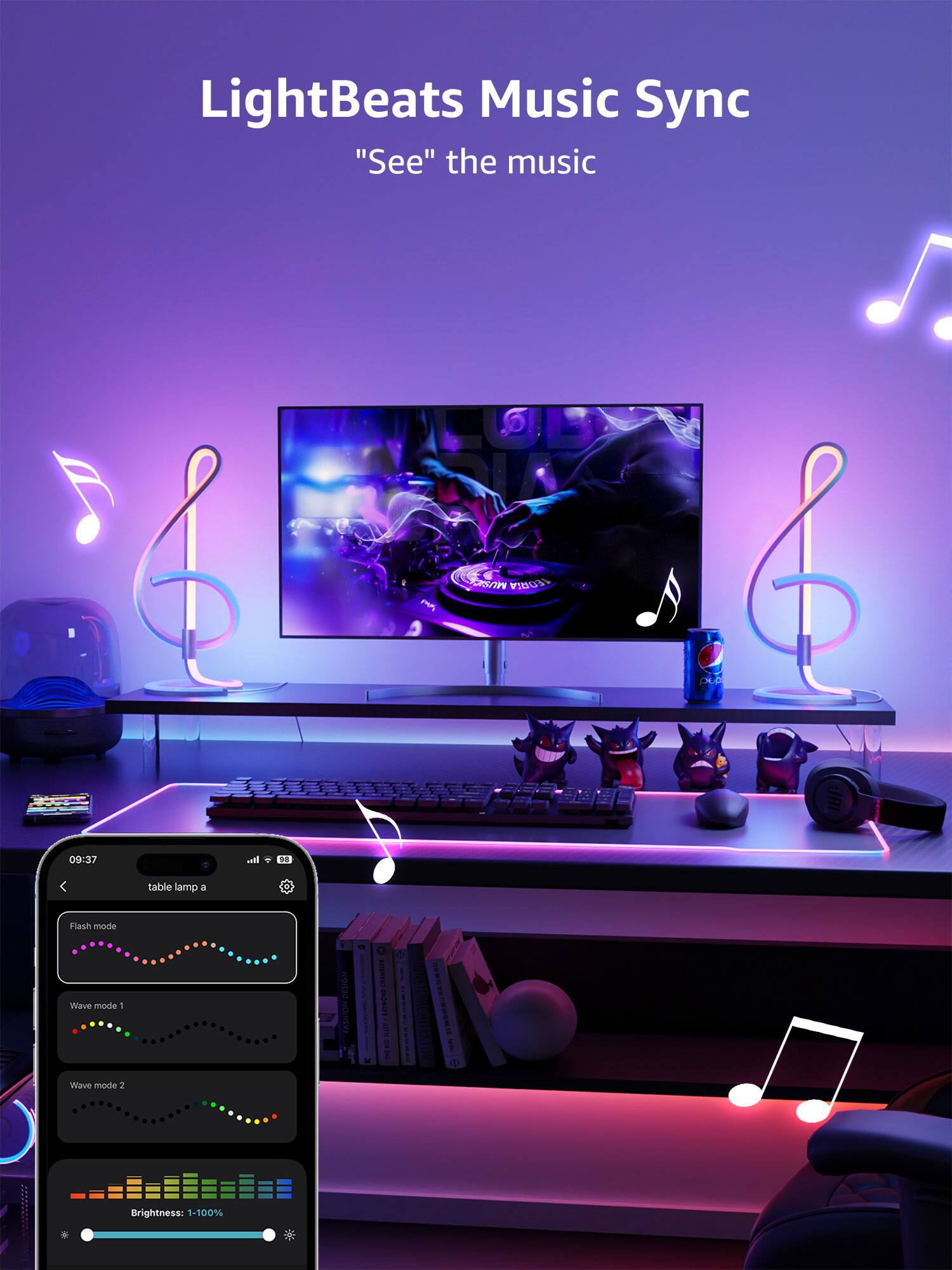 LightBeats Music Sync "See" the music.