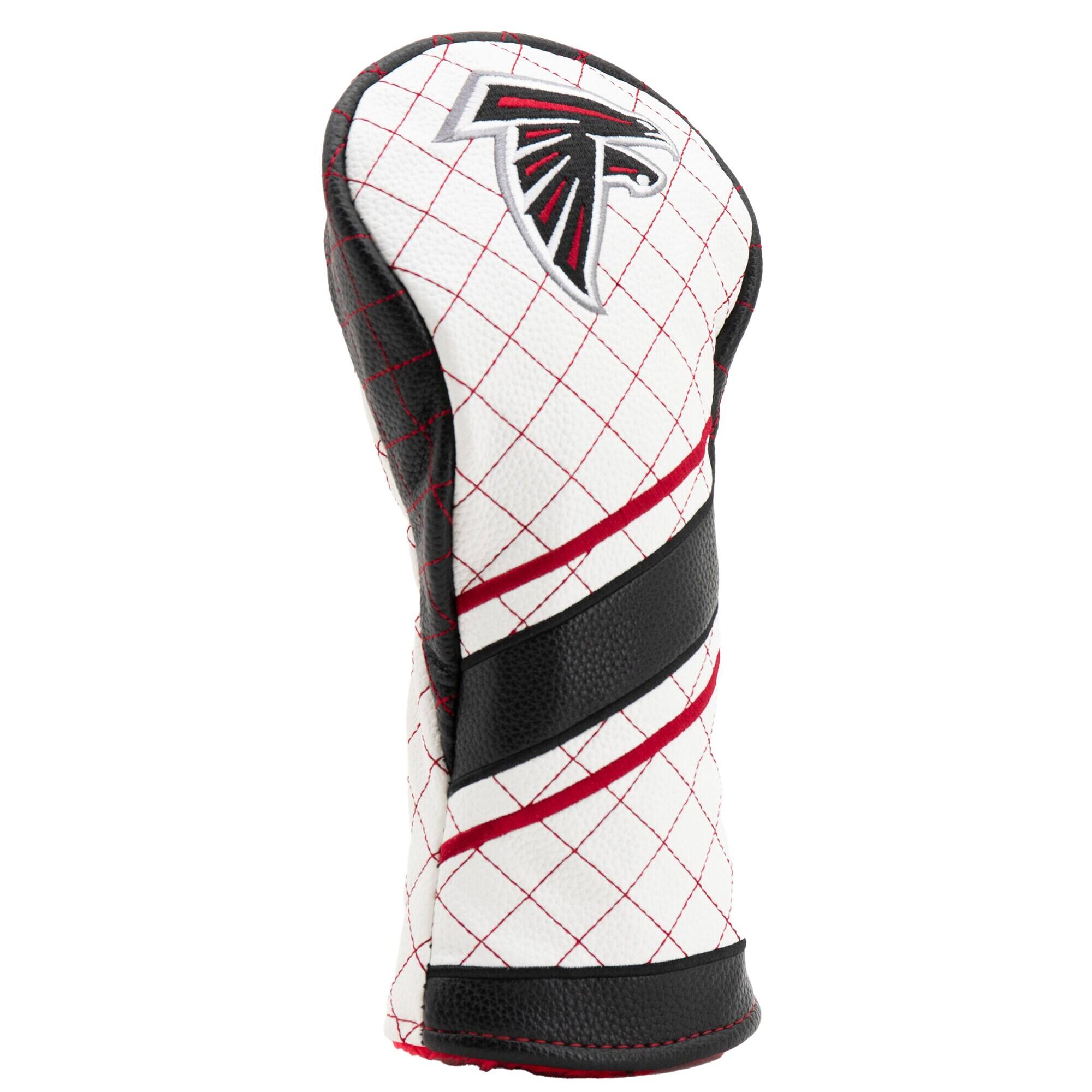 Alt View 2. Team Golf - Atlanta Falcons Striped Quilted Fairway Headcover - Multicolor.