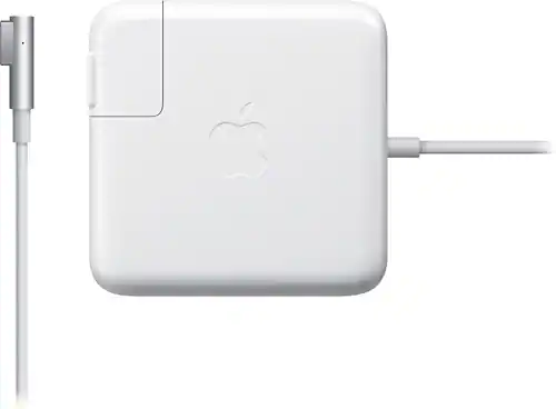Front. Apple - 45W MagSafe Power Adapter for MacBook® Air - White.