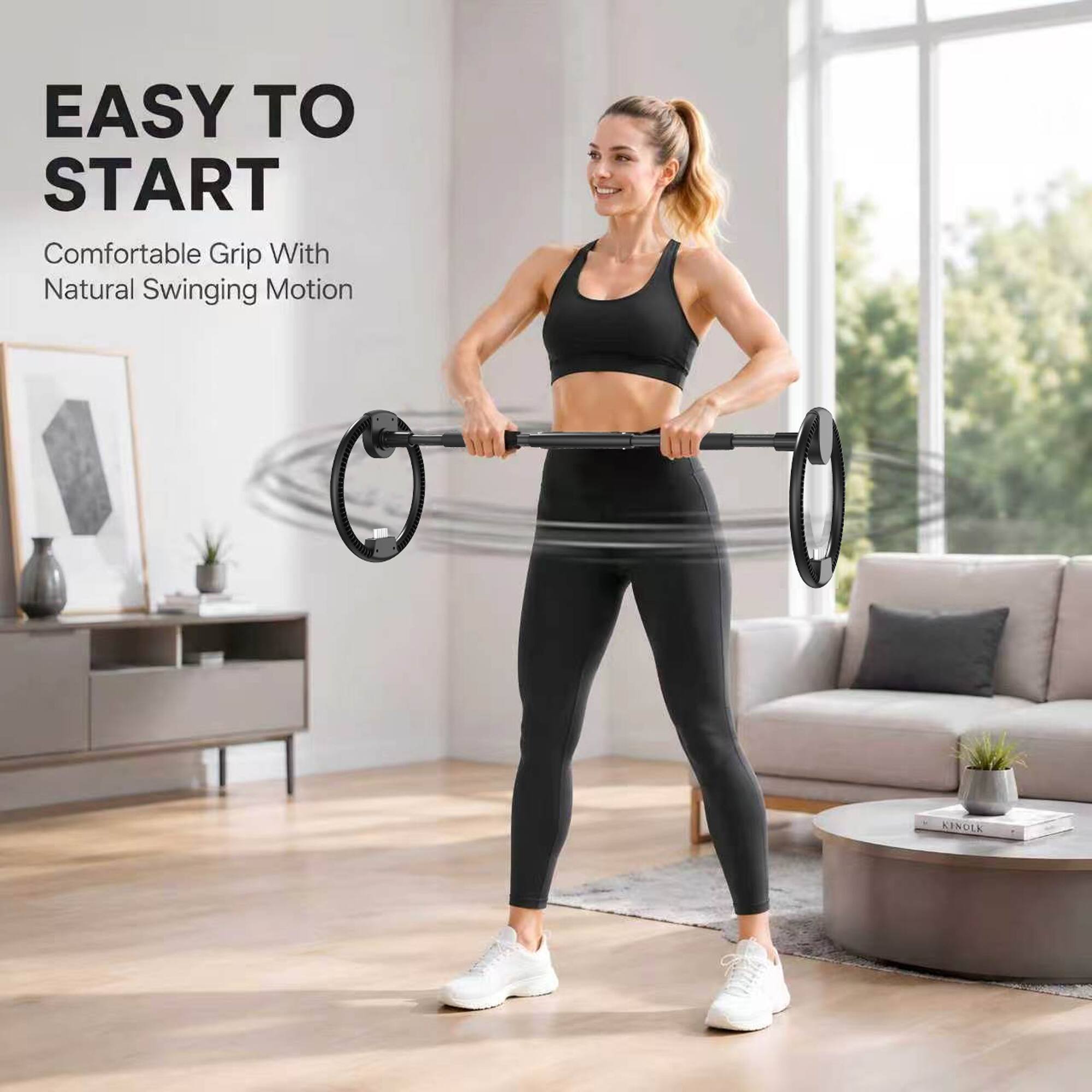 EASY TO START  
Comfortable Grip With Natural Swinging Motion  
KINOLK