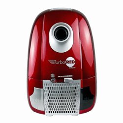 Atrix - HEPA Canister Vacuum - Red - Front_Zoom