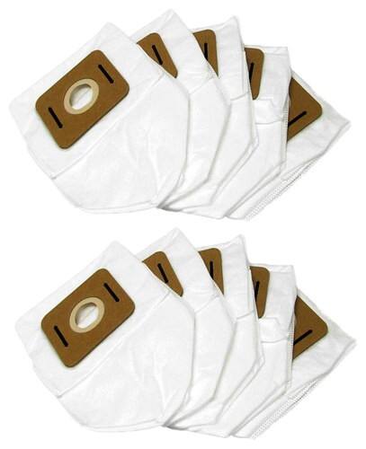 Front Standard. Atrix - 10 HEPA Filter Bag for Atrix VACBP1 Backpack Vacuums - White.