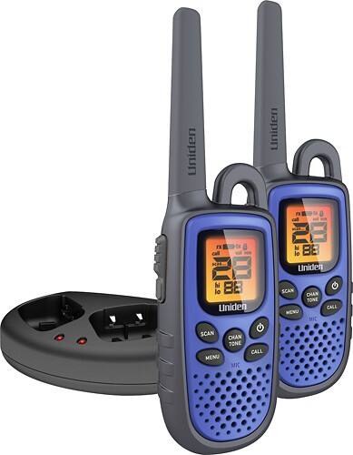 Angle Standard. Uniden - 22-Mile, 22-Channel FRS/GMRS 2-Way Radio (Pair).