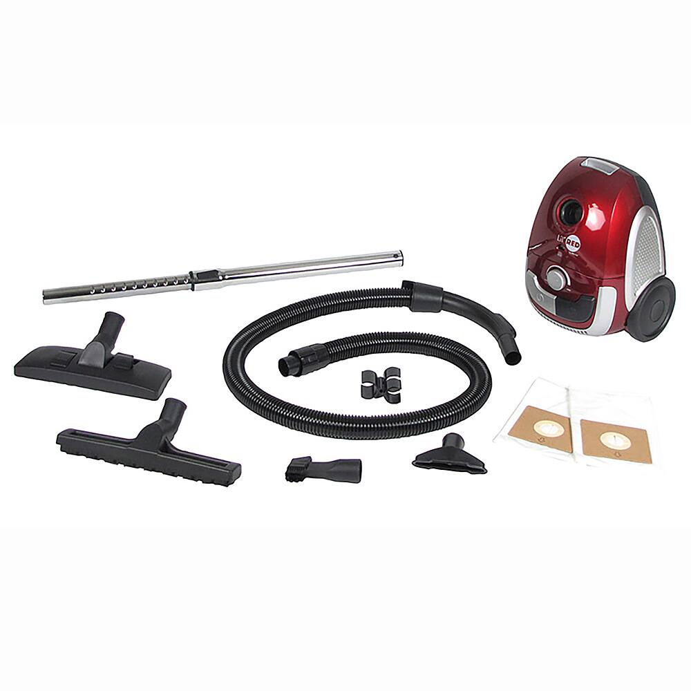 Alt View 11. Atrix - Lil' Red Canister Vacuum - Red.