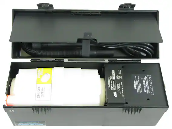 Front. Atrix - Omega Supreme Bagless Hand Vac - Black.