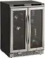 Angle. Avanti - 19-Bottle Wine Cooler - Stainless steel.