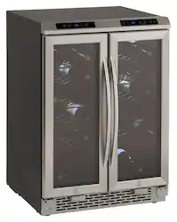 Avanti - 19-Bottle Wine Cooler - Stainless Steel - Front_Zoom
