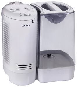 Optimus - 1.7-Gal. Warm Mist Humidifier - White