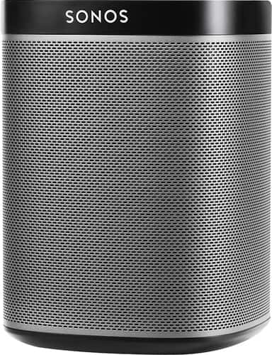Angle. Sonos - Play:1 Wireless Smart Speaker for Streaming Music - Black.