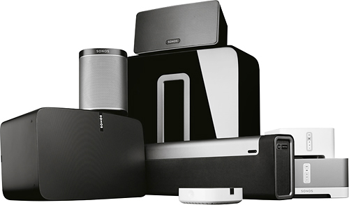 Best Buy: Sonos Play:1 Wireless Smart Speaker for Streaming Music Black  PLAY1US1BLK