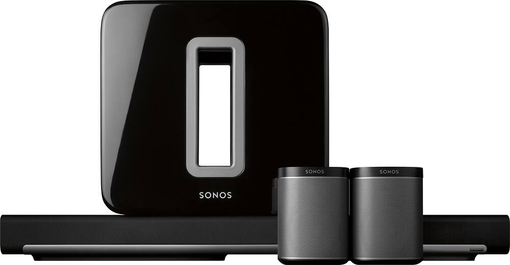 Alt View 20. Sonos - Play:1 Wireless Smart Speaker for Streaming Music - Black.
