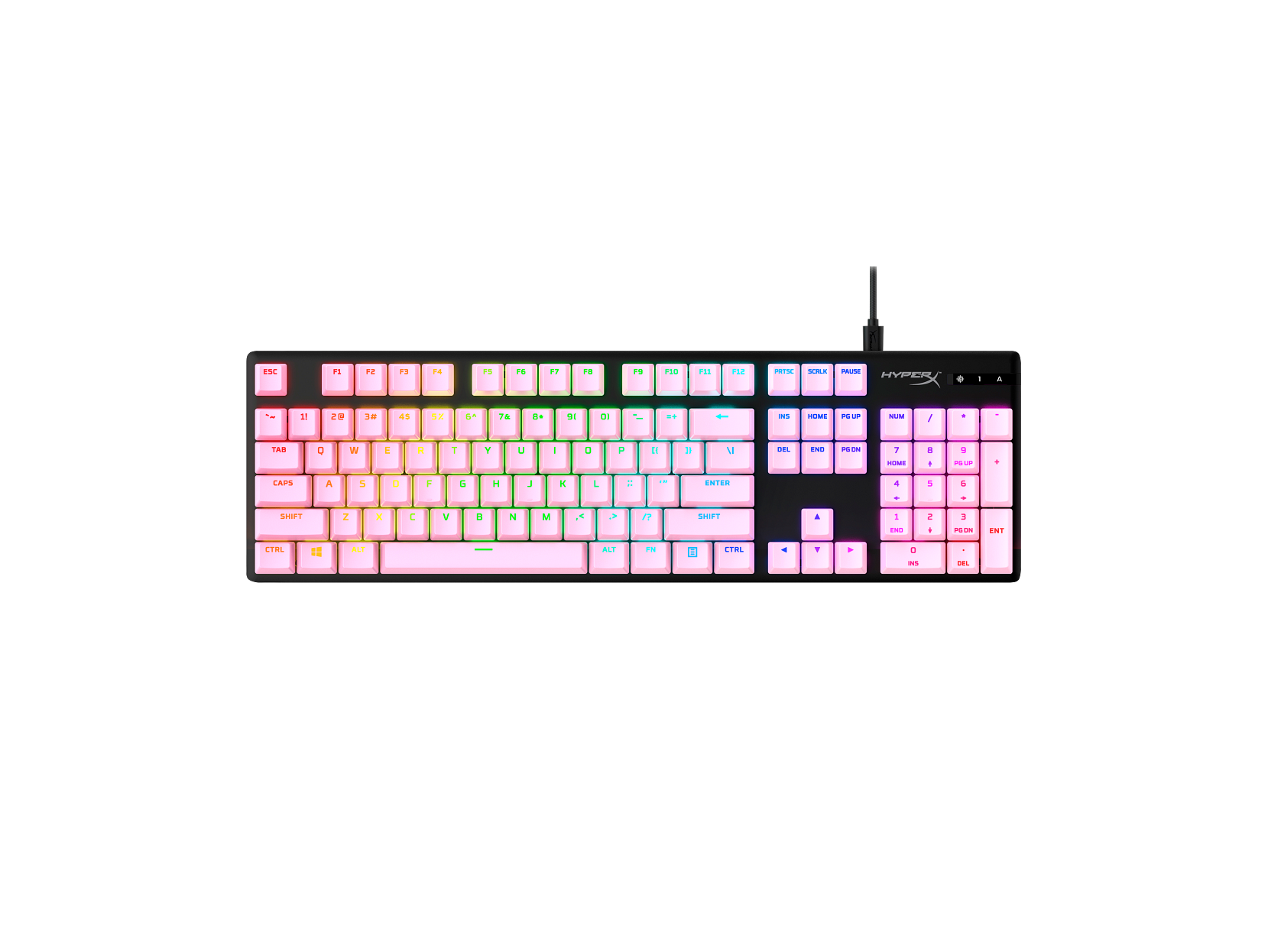 HyperX - Full key Set Keycaps - PBT - Pink