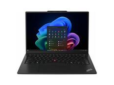 Front. Lenovo - thinkpad x1 carbon gen 14 aura edition 21v7006fus 14" copilot+ pc noteboo - Black.