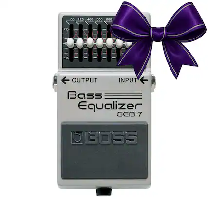 50 120 400 500 800 +15 0 15 OUTPUT INPUT Bass Equalizer GEB-7 BOSS