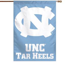 WinCraft - North Carolina Tar Heels 28" x 40" Full Name House Flag - Multicolor