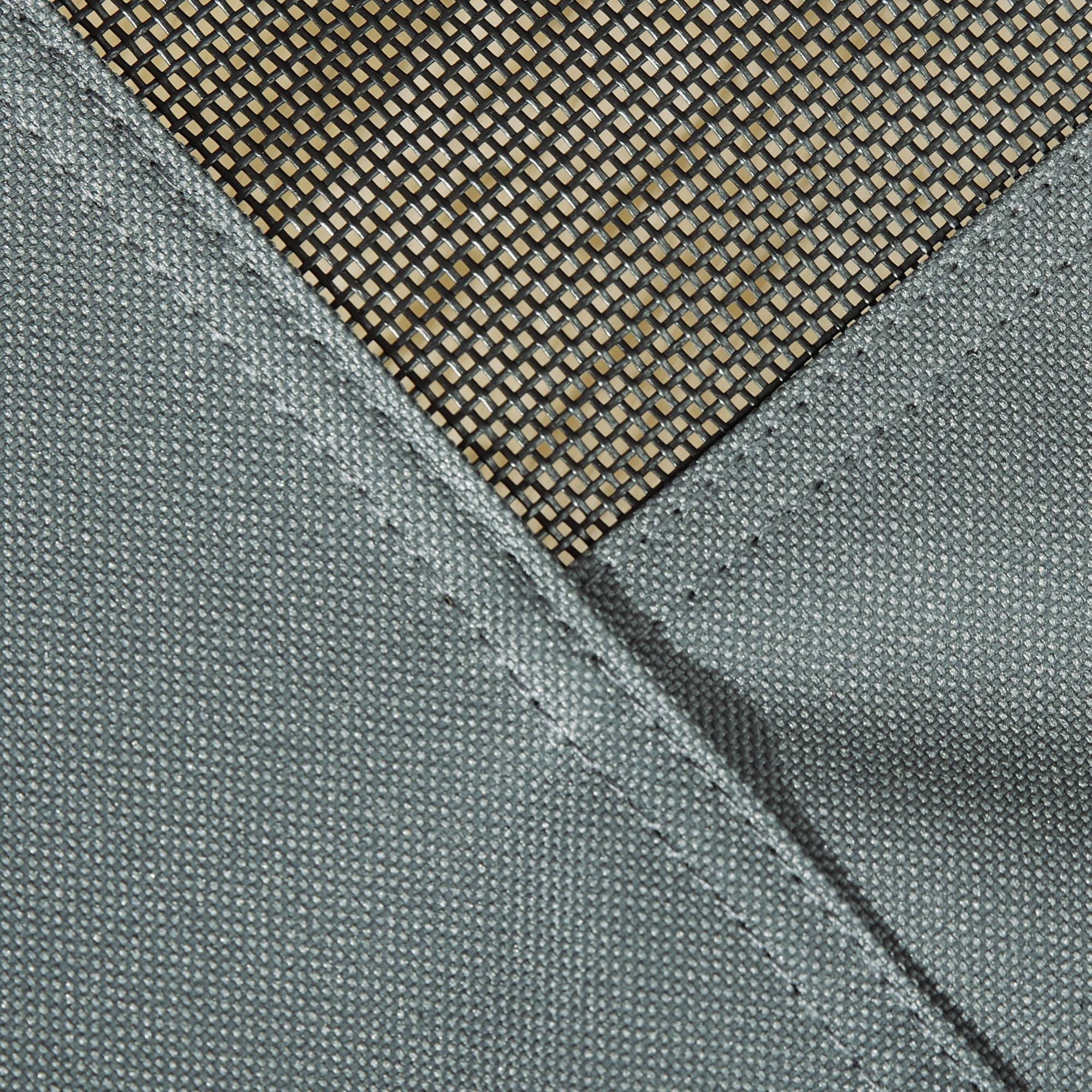 Alt View 5. Pawhut - Elevated Dog Bed with Removable Canopy, Outdoor Dog Cot with UV Protection Canopy Shade, 30 inch Pet Bed for Camping - Grey.