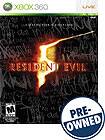 Front Detail. Resident Evil 5 — PRE-OWNED - Xbox 360.