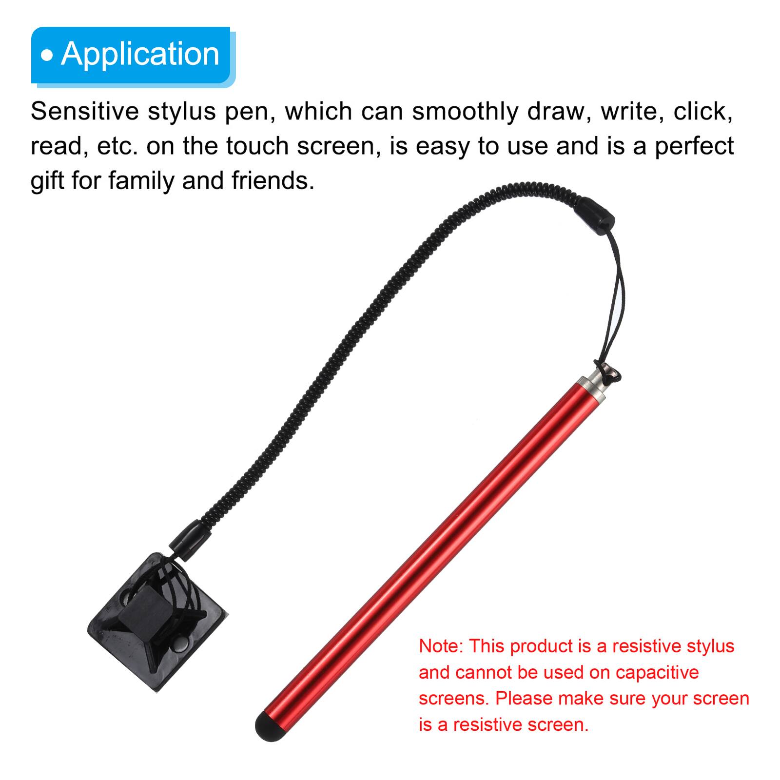 Application

Sensitive stylus pen, which can smoothly draw, write, click, read, etc. on the touch screen, is easy to use and is a perfect gift for family and friends.

Note: This product is a resistive stylus and cannot be used on capacitive screens. Please make sure your screen is a resistive screen.