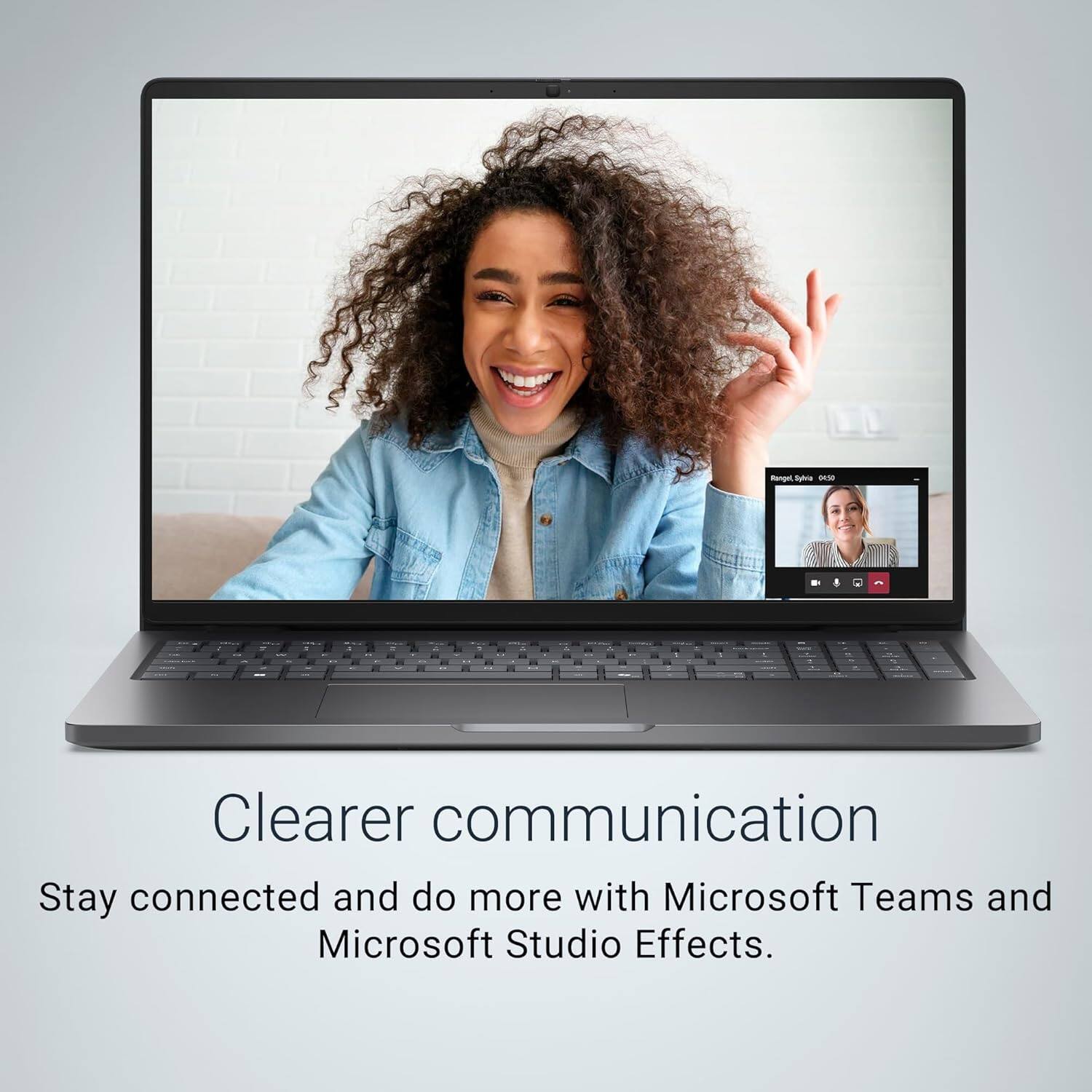 mampe Taiva BArs - Clearer communication  
Stay connected and do more with Microsoft Teams and Microsoft Studio Effects.