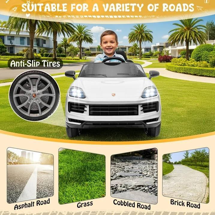 SUITABLE FOR A VARIETY OF ROADS

Anti-Slip Tires

Asphalt Road  
Grass  
Cobbled Road  
Brick Road
