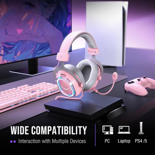 WIDE COMPATIBILITY  
Interaction with Multiple Devices  
PC Laptop PS4 / 5