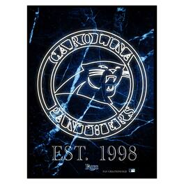 Fan Creations - Tampa Bay Rays 12'' x 16'' Framed Circle Logo Print - Black