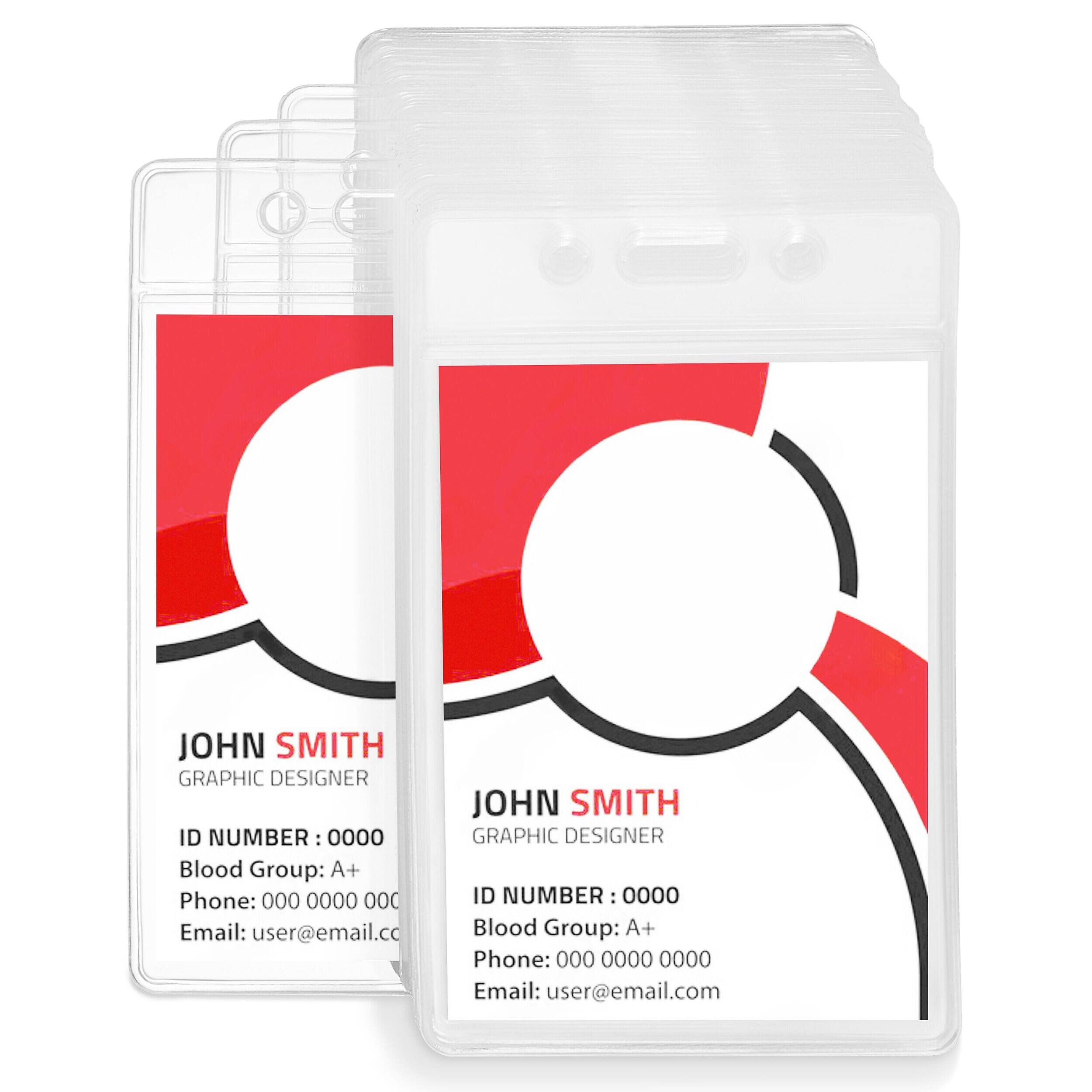 JOHN SMITH  
GRAPHIC DESIGNER  
ID NUMBER: 0000  
Blood Group: A+  
Phone: 000 0000 0000  
Email: user@email.com