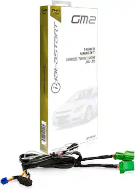 iDataStart - T-Harness for Select Chevrolet, Pontiac and Saturn Vehicles - Black