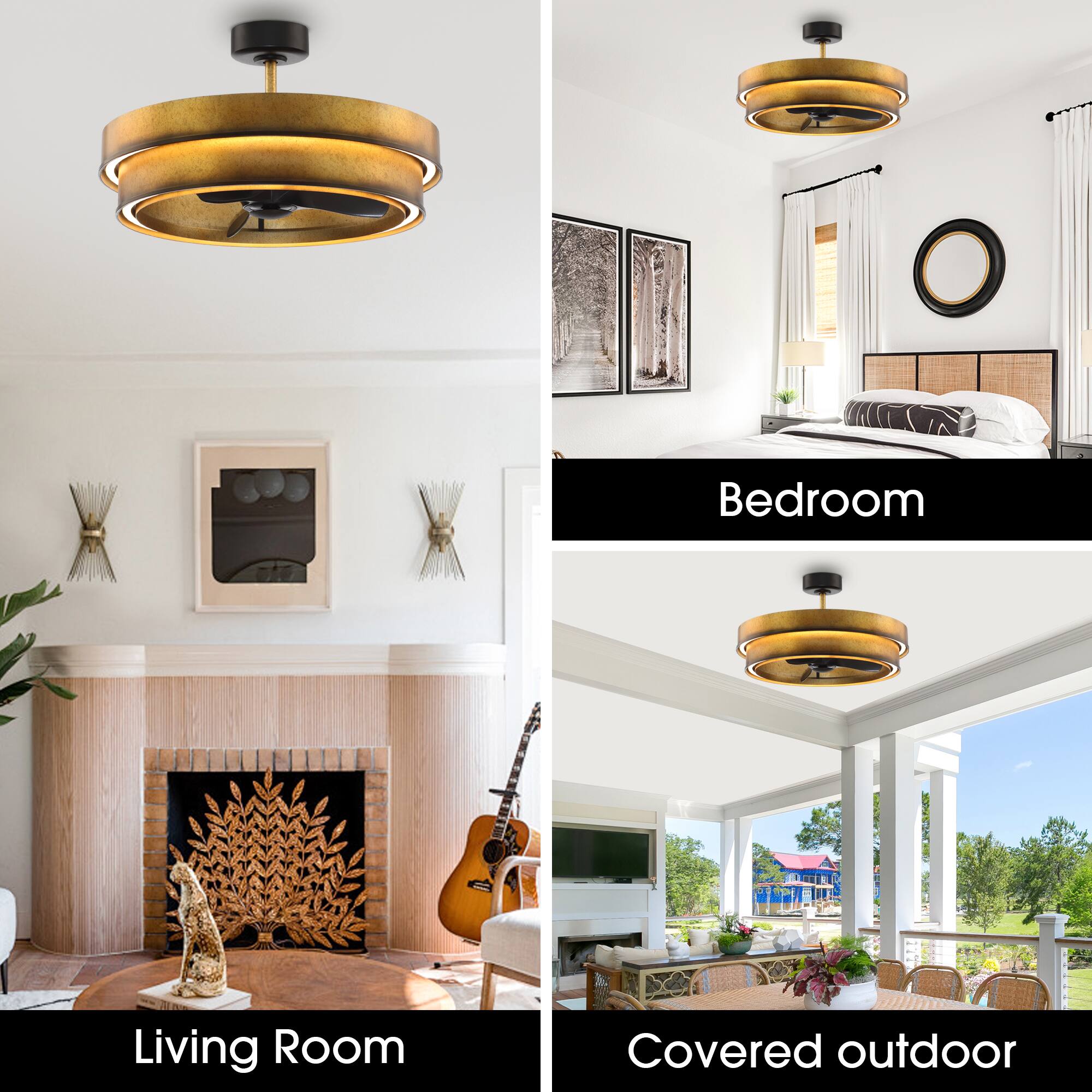 - Bedroom
- Living Room
- Covered outdoor